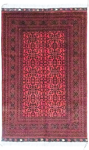 morgenland Wollteppich »Khal Mohammadi Teppich handgeknüpft rosa«, rechteck günstig online kaufen
