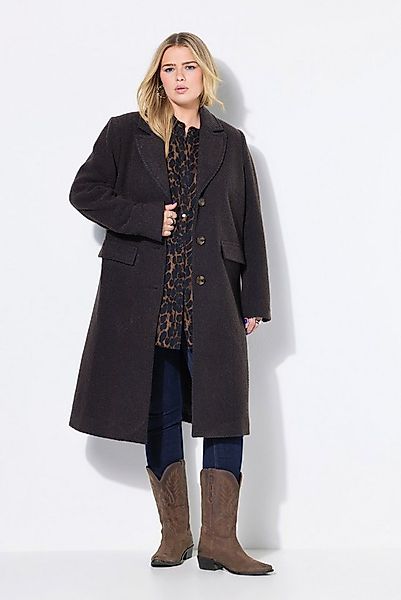 Studio Untold Wintermantel Mantel Wollmix klassische Form Reverskragen günstig online kaufen