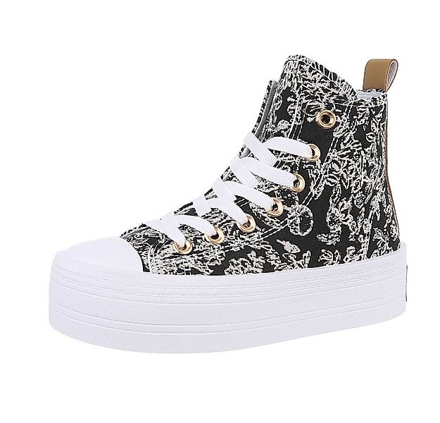 Ital-Design Damen High-Top Freizeit Sneakerboots (87214643) Flach Sneakers günstig online kaufen