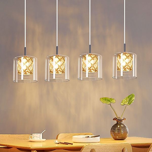 ZMH Pendelleuchte Esszimmer 3/4/5 Flammig Vintage günstig online kaufen