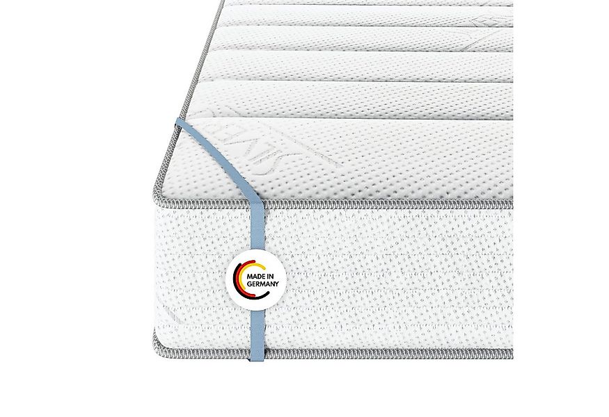 Taschenfederkernmatratze MEDIC SILVER, MSS e.K., 24 cm hoch, abnehmbarer Be günstig online kaufen