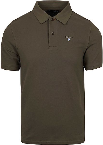 Barbour Basic Poloshirt Armee - Größe L günstig online kaufen