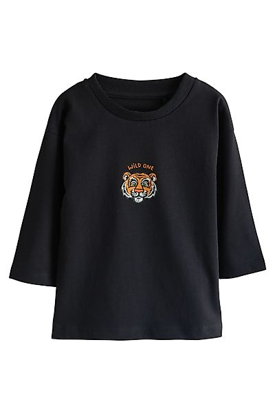 Next Langarmshirt Langarmshirt mit Grafikprint (1-tlg) günstig online kaufen