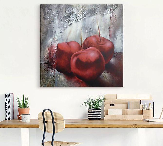 Artland Wandbild "Kirschen", Speisen, (1 St.) günstig online kaufen