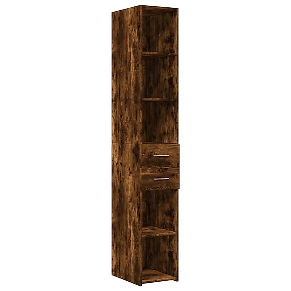 vidaXL Highboard Räuchereiche 30x42,5x185 cm Holzwerkstoff 846240 günstig online kaufen