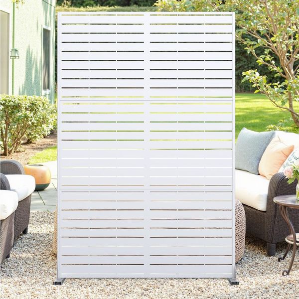 GarveeMore Paravent Metall Privatsphäre Bildschirm im günstig online kaufen