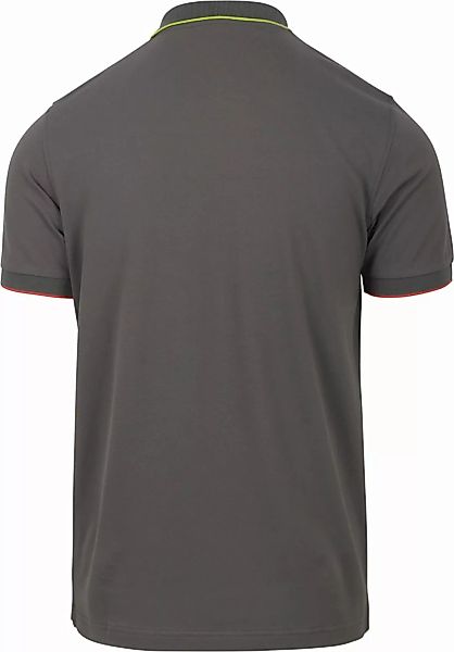 Sun68 Poloshirt Small Stripe Collar Anthrazit - Größe 3XL günstig online kaufen