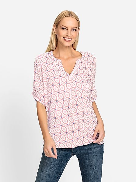 heine Klassische Bluse Druckbluse günstig online kaufen