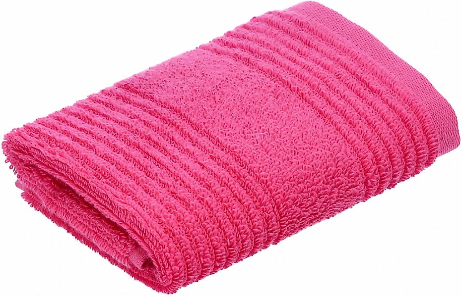 Vossen Waschlappen "Tomorrow" mit Streifenstruktur günstig online kaufen