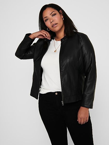 ONLY CARMAKOMA Lederimitatjacke CARROBBER FAUX LEATHER günstig online kaufen