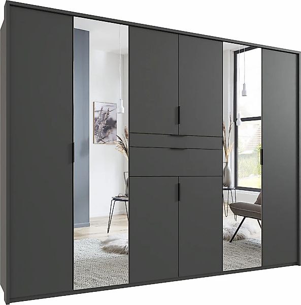 Wimex Drehtürenschrank "Moldau Kleiderschrank mit Spiegel Schlafzimmerschra günstig online kaufen