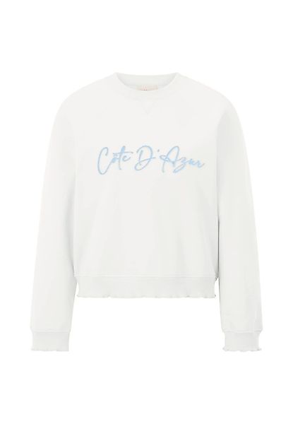 RICHROYAL Sweatshirt Damen Sweatshirt mit Bio-Baumwolle günstig online kaufen