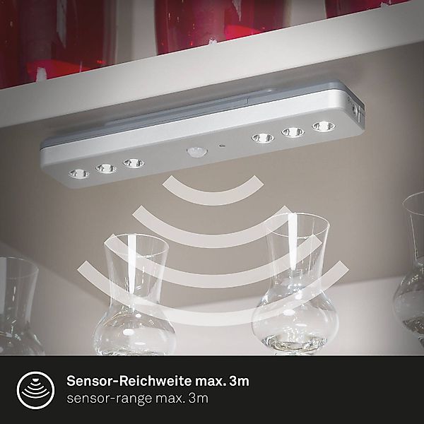Briloner Leuchten Wandleuchte 2268061, LED fest integriert, 6500K - Kaltwei günstig online kaufen