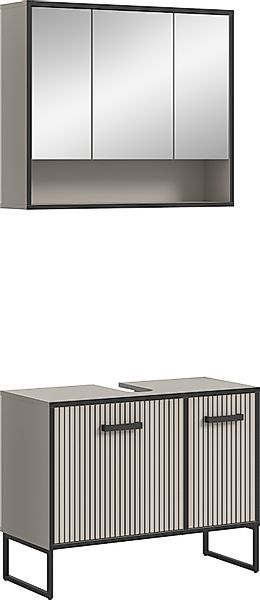 welltime Badmöbel-Set Locri, Breite 80 cm, günstig online kaufen