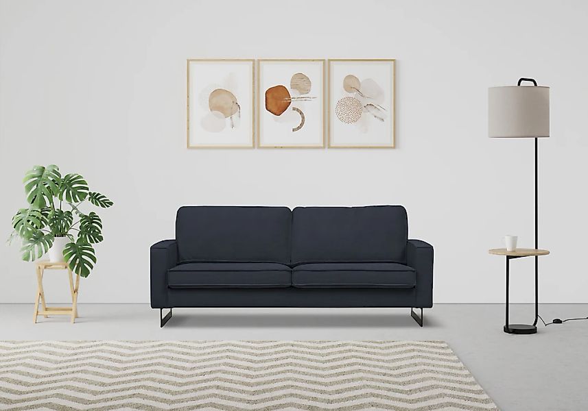 Places of Style 2-Sitzer "Pinto, 166 cm, Cord, Chenille, Lederoptik", mit K günstig online kaufen