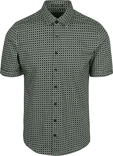 No Excess Short Sleeve Jersey Hemd Druck Moosgrün - Größe M günstig online kaufen
