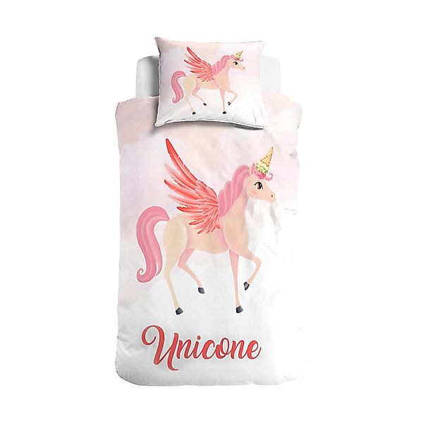 Little Monster Kinderbettwäsche Little Monster Unicone Bettwäsche-Set, Ránf günstig online kaufen