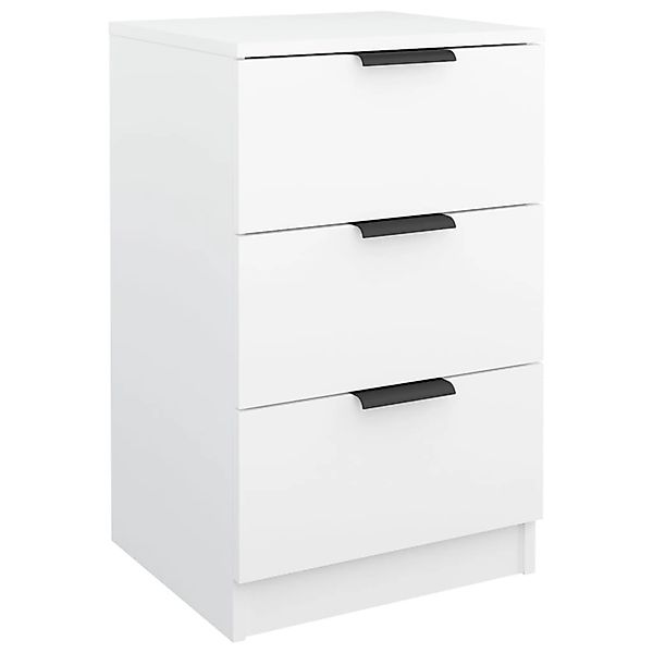 vidaXL Nachttisch Nachttisch Weiß 40x36x65 cm günstig online kaufen