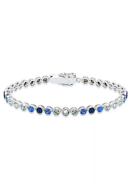 Elli Armband "Mehrfarbig Kristall 925 Sterling Silber" günstig online kaufen