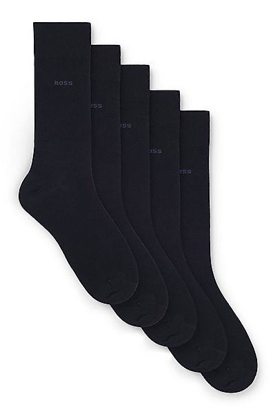 BOSS Socken 5P Uni Color CC (5-Paar) in klassischer Unifarbe günstig online kaufen
