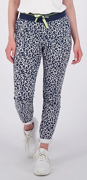 LPO Sweathose "ADA WOMEN", elastischer Bund, Kordelzug, Allover Print günstig online kaufen