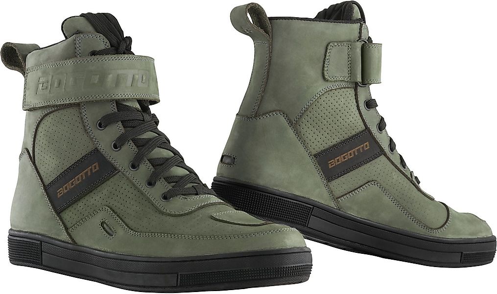 Bogotto Denton perforierte wasserdichte Motorrad Schuhe günstig online kaufen