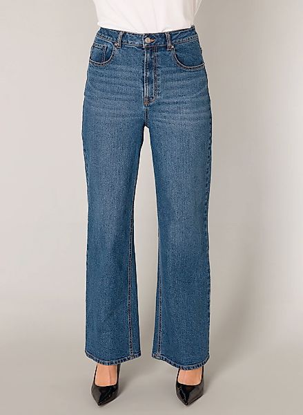 Base Level Weite Jeans "Amy", mit Waschung günstig online kaufen