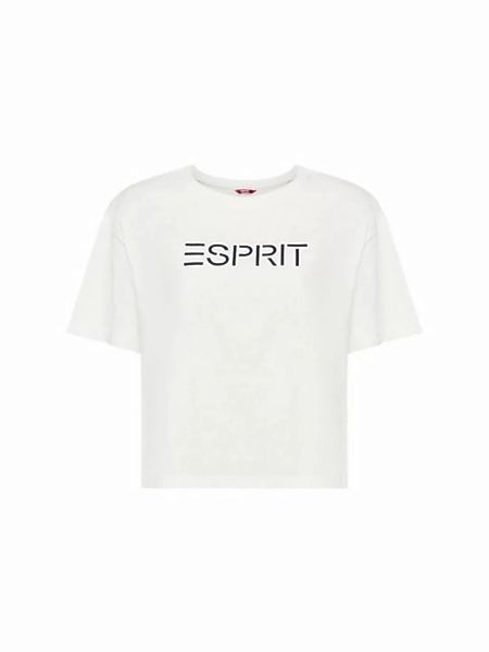 Esprit Pyjamaoberteil Pyjama-T-Shirt mit Logo günstig online kaufen