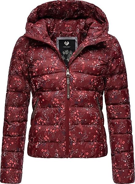Ragwear Steppjacke Tiasa Geblümte Winterjacke mit Kapuze günstig online kaufen
