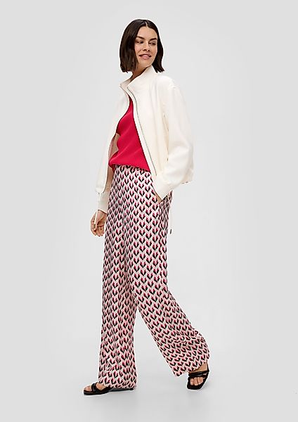 s.Oliver BLACK LABEL Stoffhose Regular: Wide günstig online kaufen
