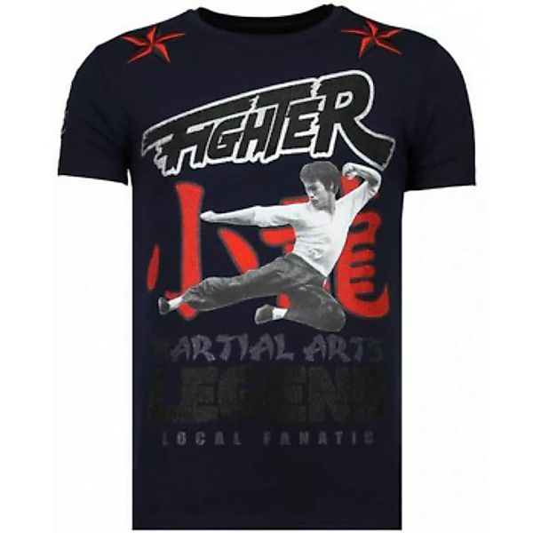 Local Fanatic  T-Shirt Fighter Legend Strass günstig online kaufen