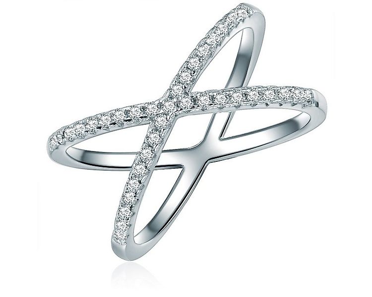 Lulu & Jane Silberring silber, Sterling Silber günstig online kaufen