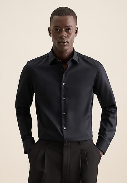 seidensticker Businesshemd Schwarze Rose X-Slim Kentkragen günstig online kaufen