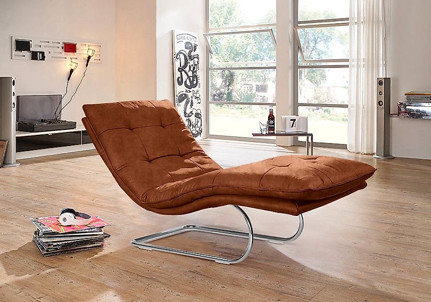 W.SCHILLIG Relaxliege "daily dreams" in Waffelkissen-Optik, wahlweise mit M günstig online kaufen