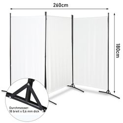 Clanmacy Paravent Paravent Umkleide Balkon Raumteiler günstig online kaufen