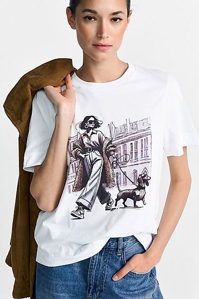 RICHROYAL T-Shirt Woman and Dog günstig online kaufen