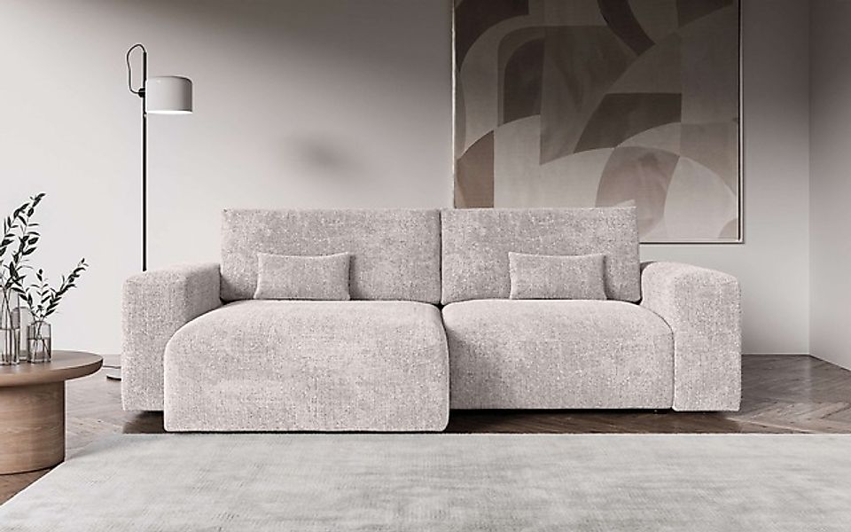 OTTO home Ecksofa »MATTS Schlafsofa mit Bettkasten, Maße B/T/H: 265/159/89 günstig online kaufen