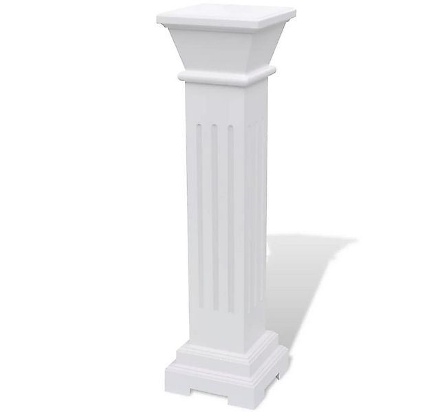 vidaXL Blumenständer Säulen-Pflanzenständer Klassischer Stil Quadratisch MD günstig online kaufen