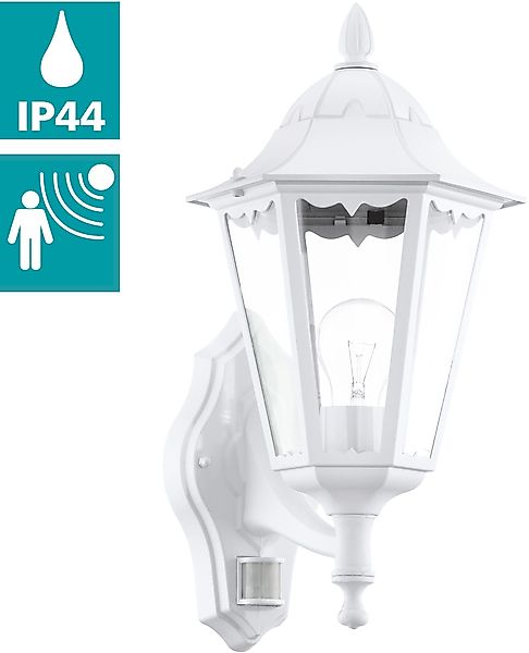 EGLO Außen-Wandleuchte NAVEDO Wandlampe, Außenbeleuchtung, schwarz, günstig online kaufen