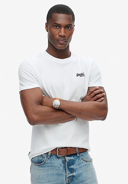Superdry  T-Shirt Essential Kontrast EMB T-Shirt günstig online kaufen
