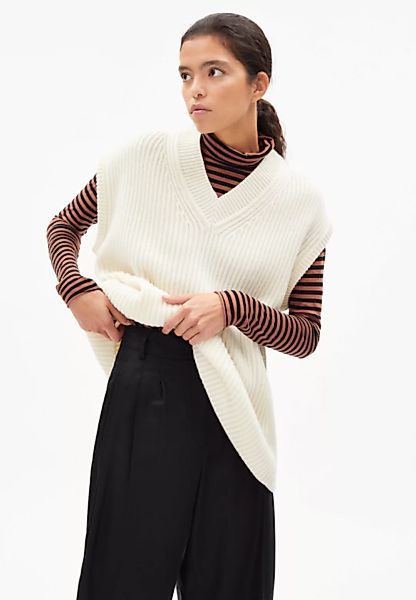 Viaa Recycled Wool - Damen Pullunder Aus Woll Mix günstig online kaufen
