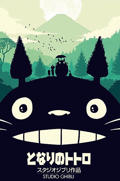 Close Up Poster My Neighbour Totoro günstig online kaufen