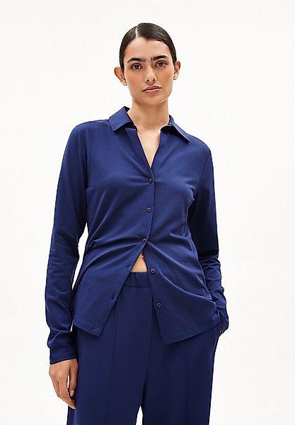 Armedangels Hemdbluse NALAANNIA Bluse aus Bio-Baumwoll Mix (1-tlg) Slim Fit günstig online kaufen