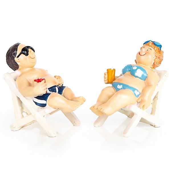 Logbuch-Verlag Dekofigur 2 Standurlauber Deko Figur günstig online kaufen