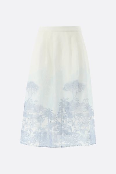 Rock mit Tropical-Druck günstig online kaufen