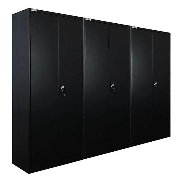 PROREGAL MegaDeal 3x Flügeltürenschrank ELEPHANT Komplett Montiert 2 Türen günstig online kaufen