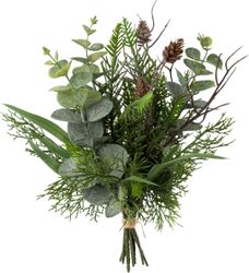 Winterliche Kunstpflanze Weihnachtsdeko Eukalyptus, Creativ green, günstig online kaufen