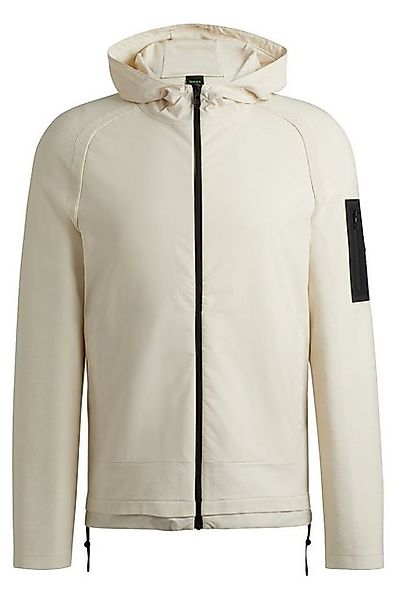 BOSS GREEN Outdoorjacke Modak mit kontrastfarbener Armtasche günstig online kaufen