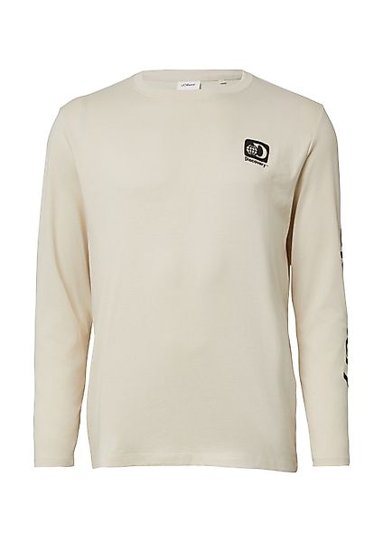 s.Oliver Langarmshirt T-Shirt (1-tlg) günstig online kaufen