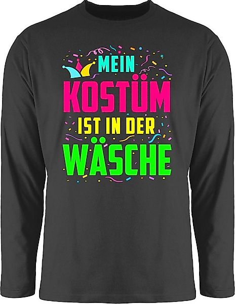 Shirtracer Rundhalsshirt Mein Kostüm ist in der Wäsche I Fastnacht I Fasnac günstig online kaufen